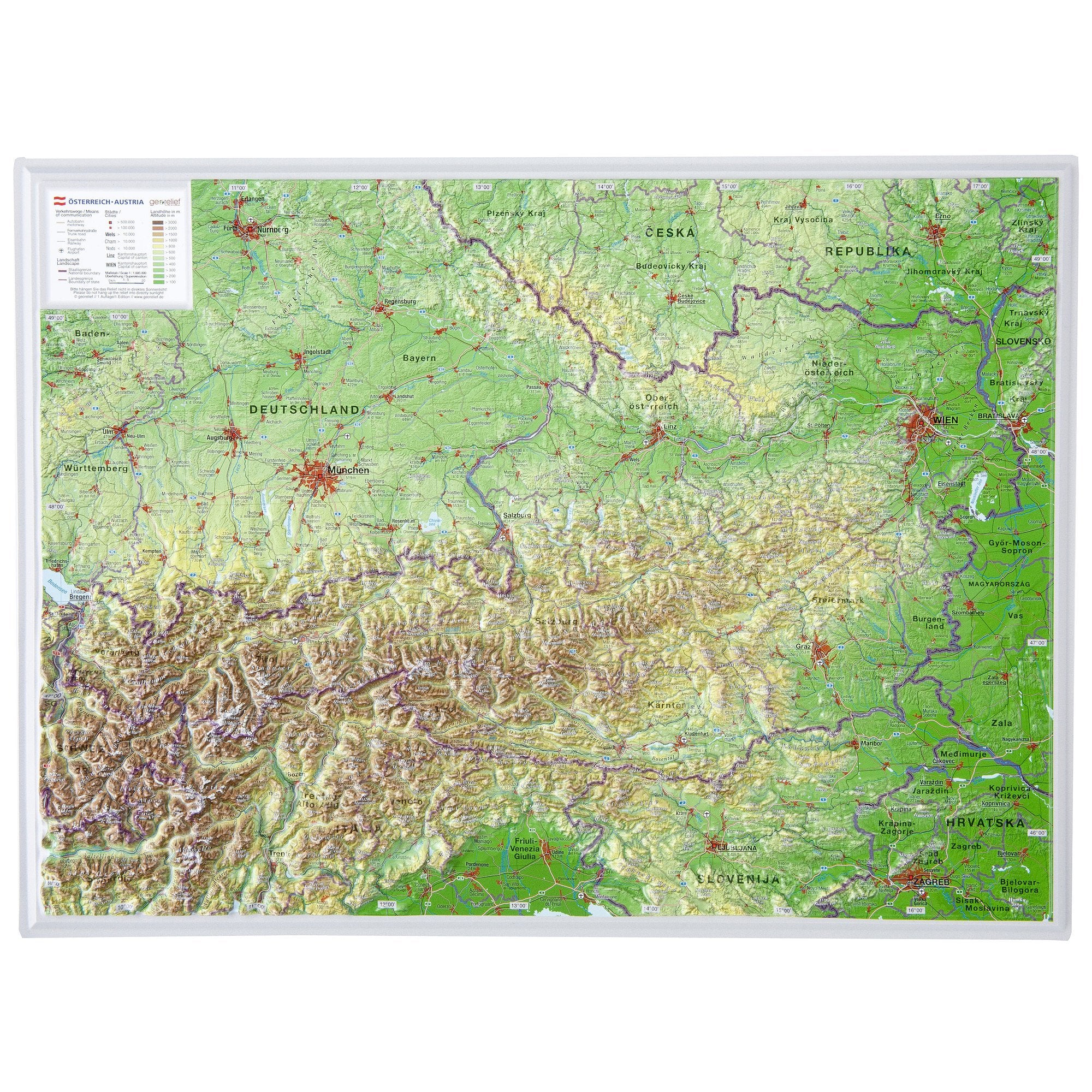 Österreich 1 : 1 600 000 Leisure, Home & Garden