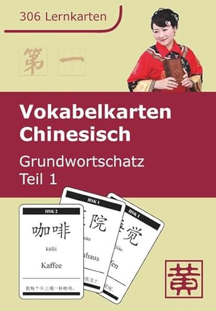 Vokabelkarten Chinesisch: Grundwortschatz, Teil 1 Foreign Languages ​​& Dictionaries