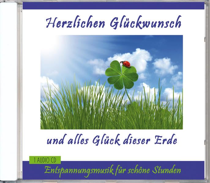 Herzlichen Glückwunsch und alles Glück dieser Erde - Geburtstagsgeschenk - Geschenk klein für Frauen und Männer Music