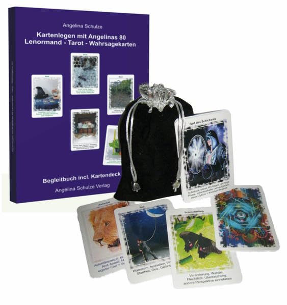 Kartenlegen mit Angelinas 80 Lenormand - Tarot - Wahrsagekarten book