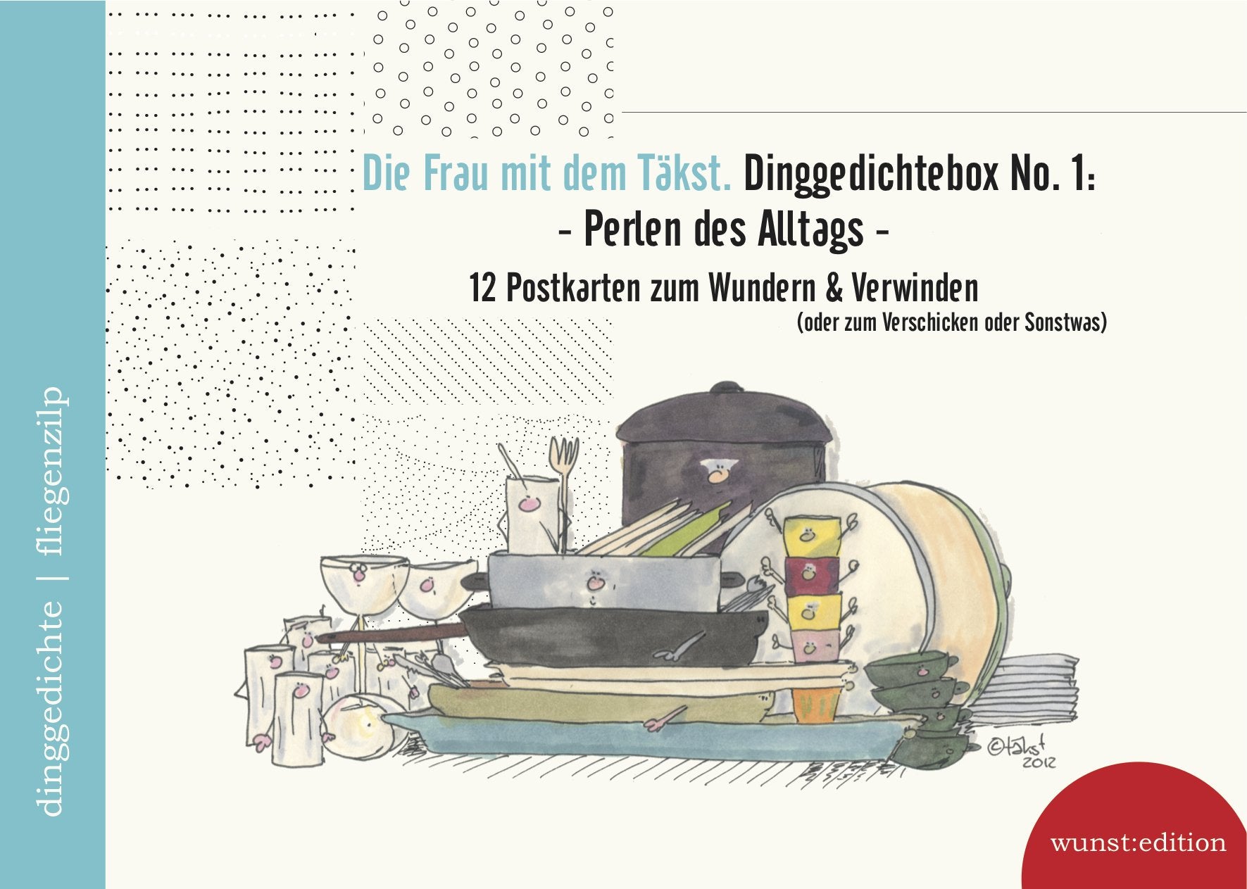 Dinggedichtebox No. 1: Perlen des Alltags / 12er Postkartenbox Books
