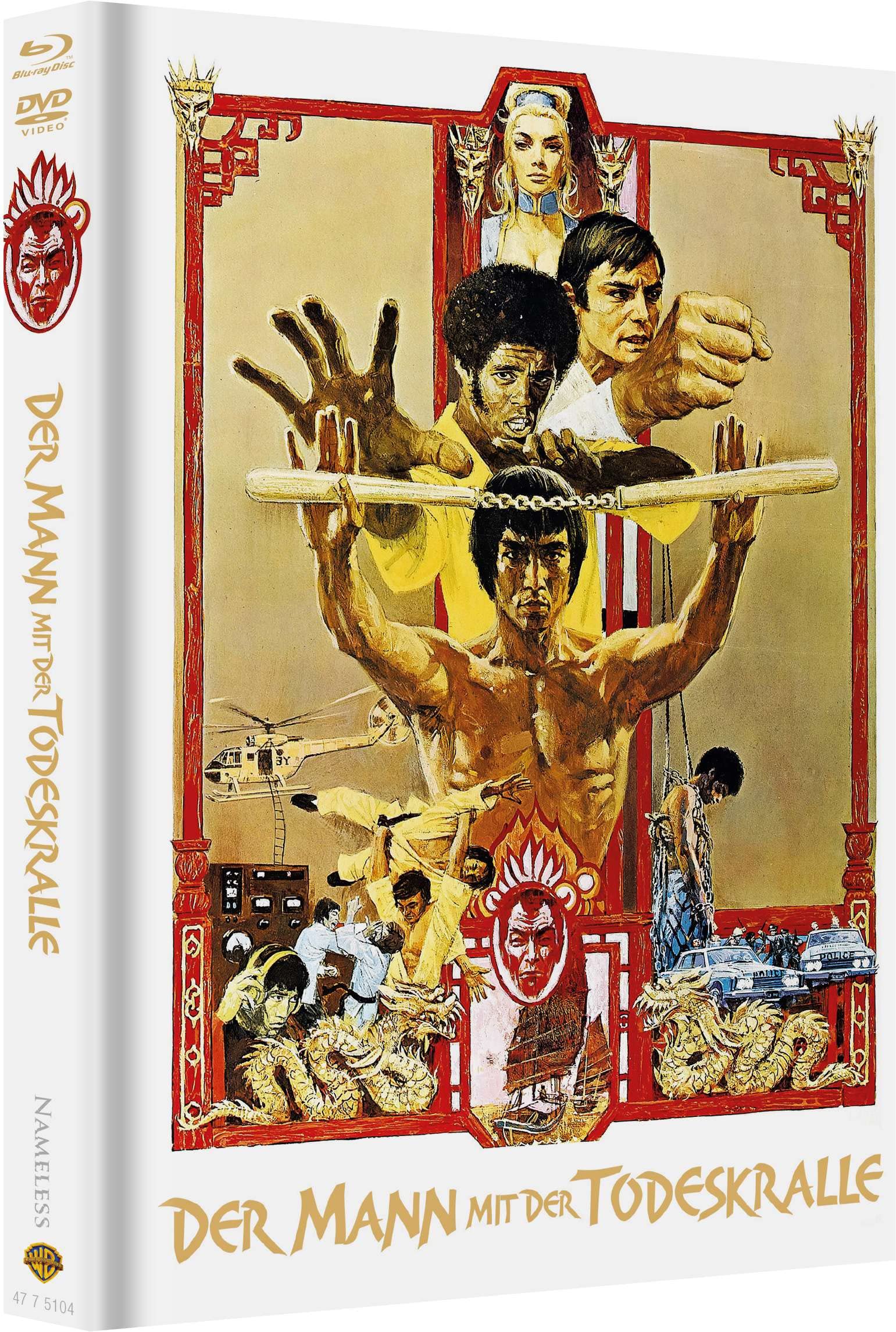 Der Mann mit der Todeskralle - Exklusiv Limited Uncut Mediabook Edition DVD + Blu-ray (Enter the Dragon) Films