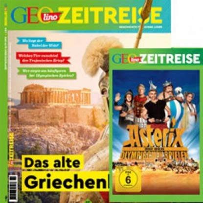 GEOlino ZEITREISE mit DVD 7/2018 "Das alte Grieschenland" Books