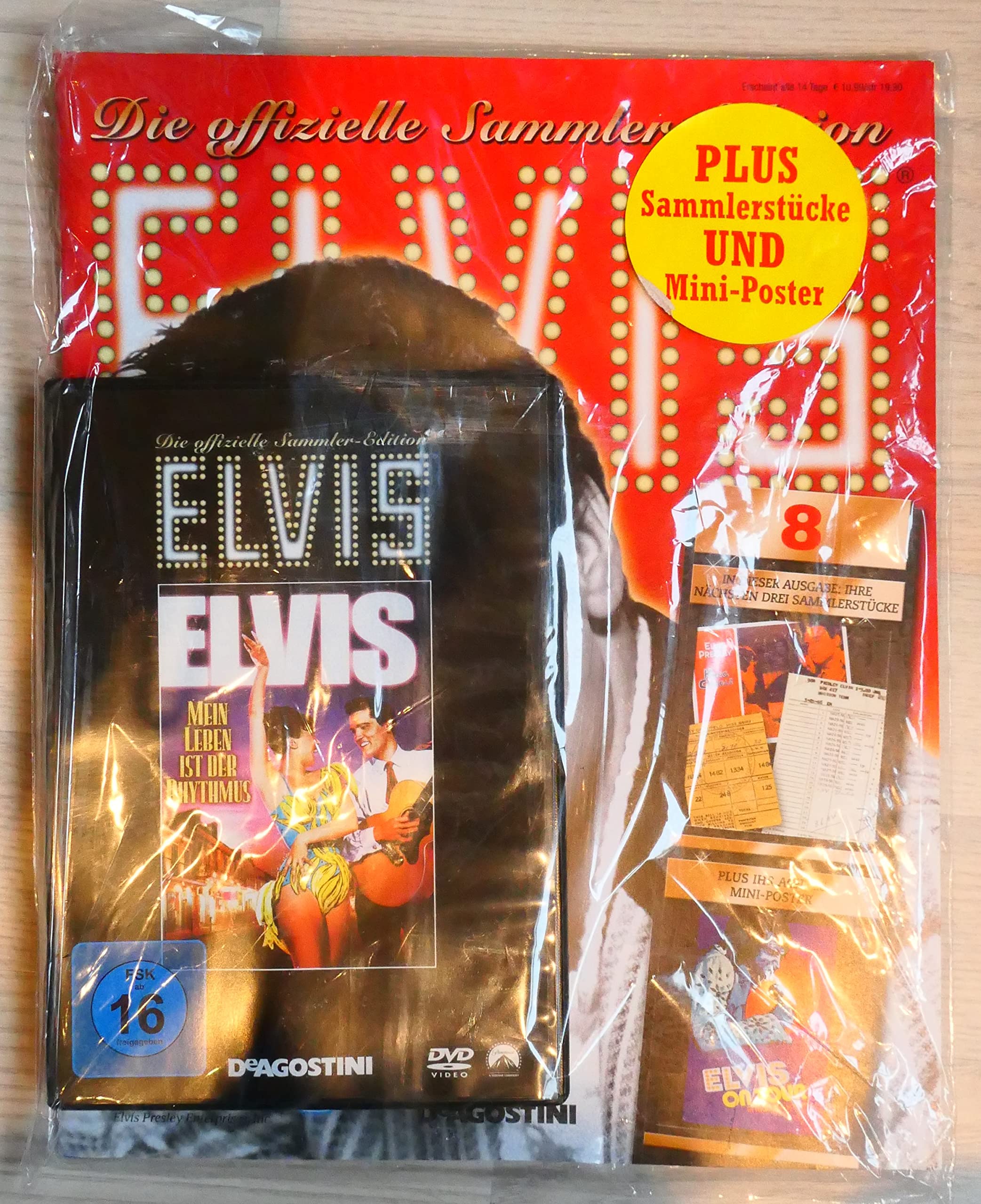 Die offizielle Sammler-Edition DeAgostini: Elvis Presley: Mein Leben ist der Rhythmus DVD Films