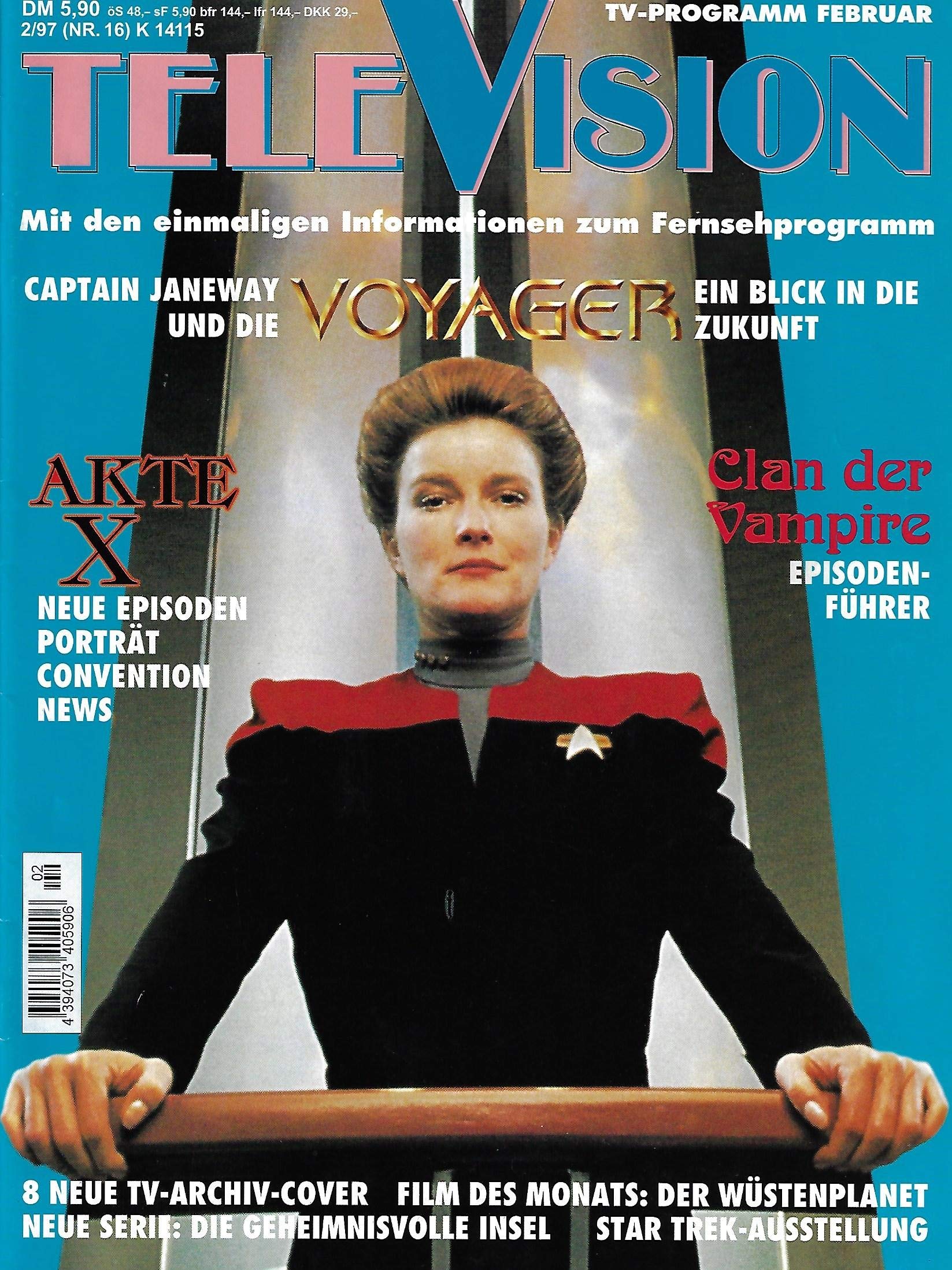 3er Pack - TeleVision TV Programm (Phantastisch Fernsehen!) / Nr.11 (9/96), Nr.12 (10/96) & Nr.16 (2/97) Books