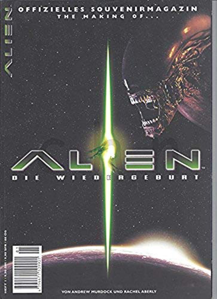 Alien die Wiedergeburt - making of - offizielles Souveniermagazin Books