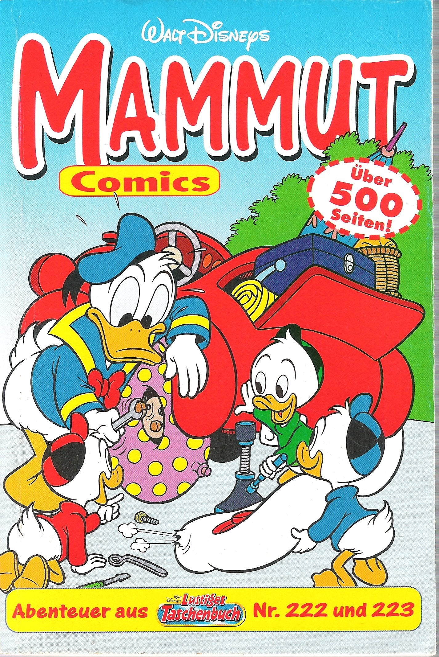 Mammut Comics Band 3 - Abenteuer LTB 220 & 221. Walt Disney Books