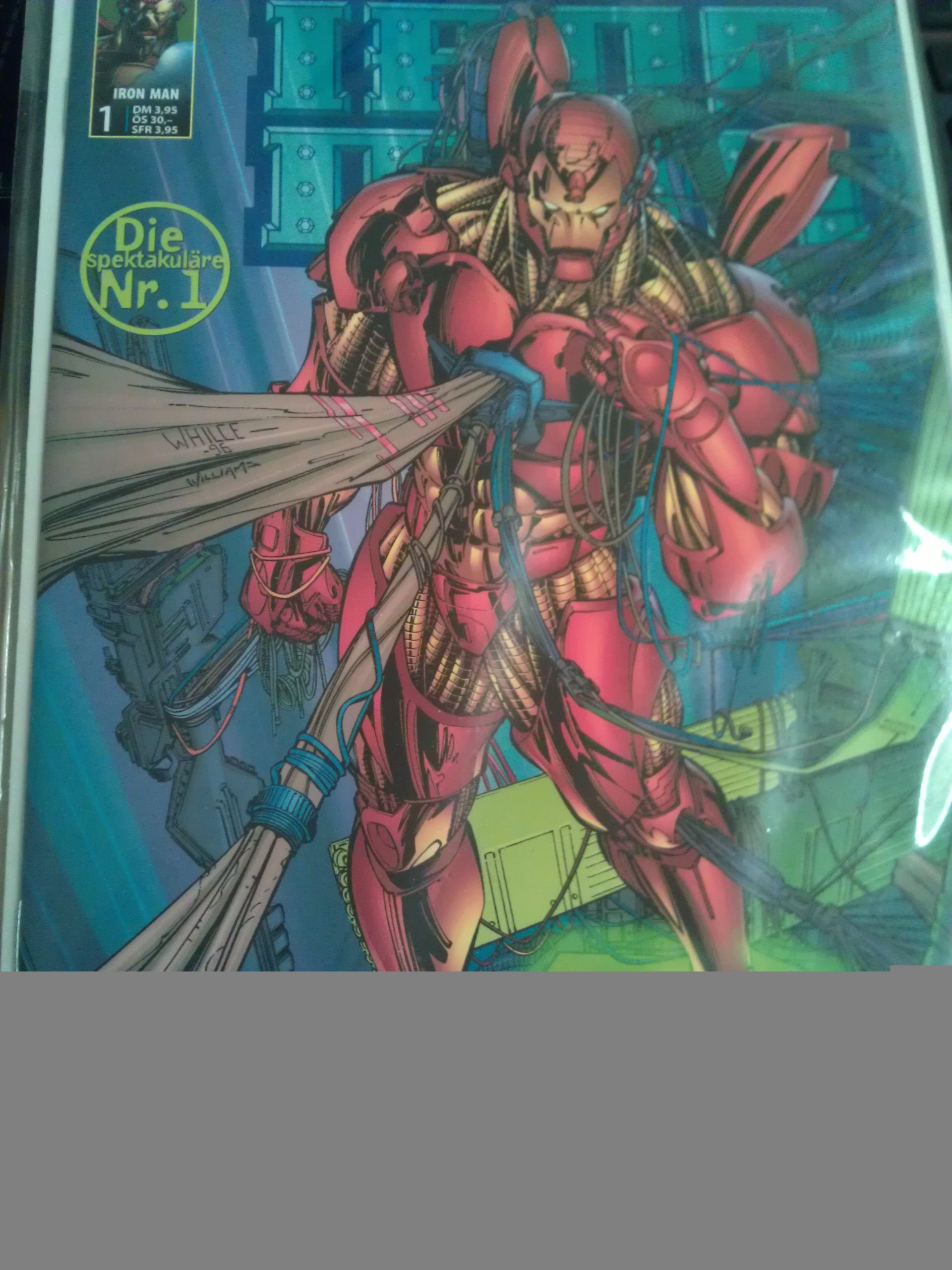 Wiedergeburt der Helden: Iron Man #7 (1999, Panini) Zustand 1 Books