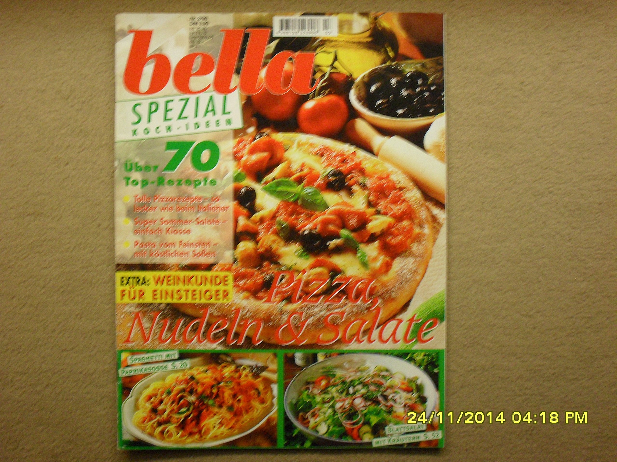 bella Spezial Koch-Ideen+Pizza, Nudeln und Salate-Nr. 2 / 98 Books