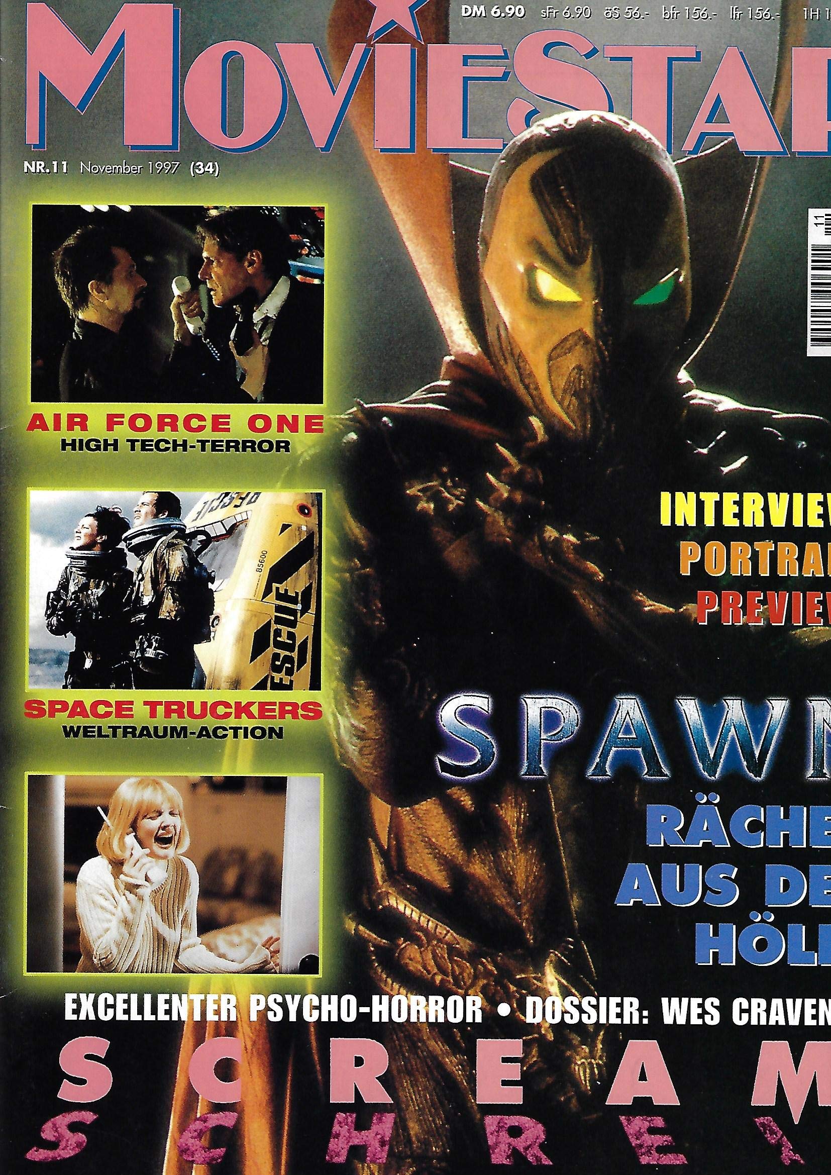 Moviestar Nr. 11 November 1997 von N/A Book Books