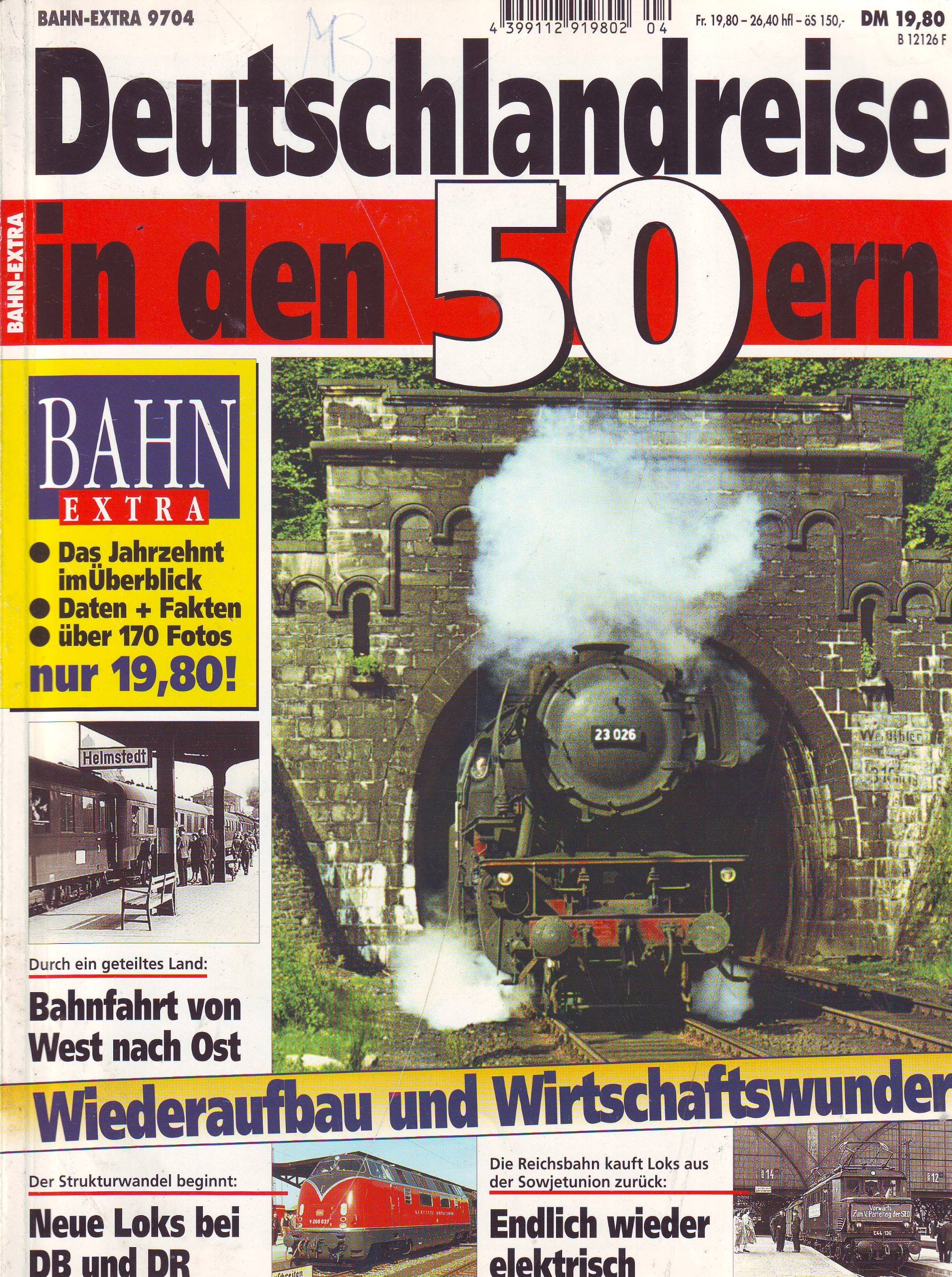 Bahn Extra 9704: Deutschlandreise in den 50ern Books