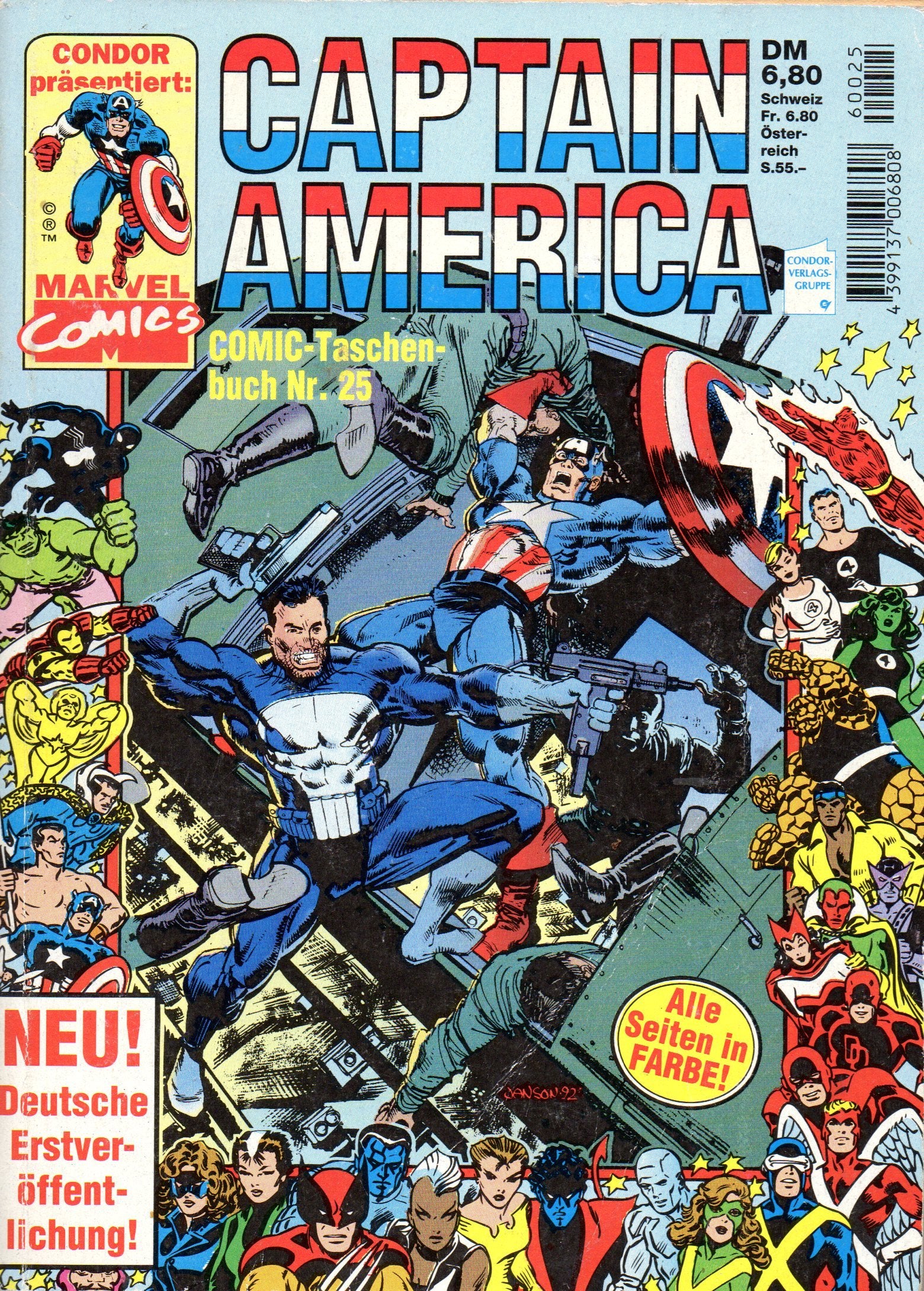 Marvel Comics - Captain America - Taschenbuch Nr.25 Books