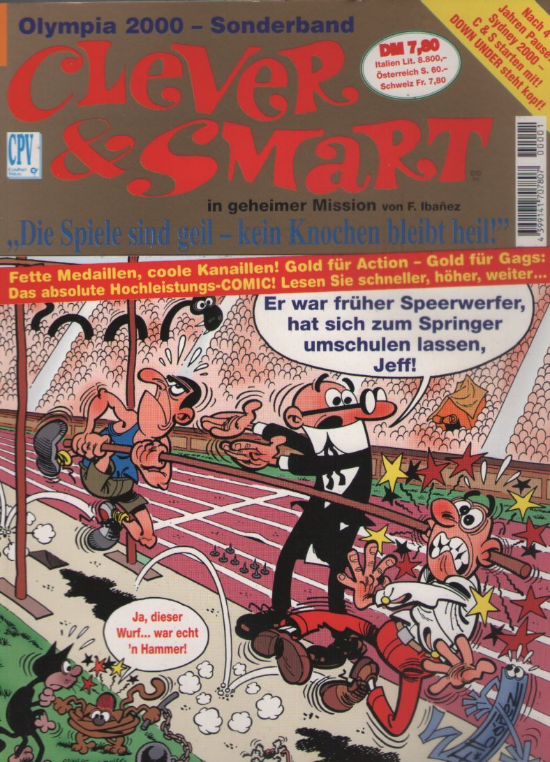 Clever und Smart Olympia 2000 Sonderheft (Die Spiele sind geil-kein Knochen bleibt heil) Books