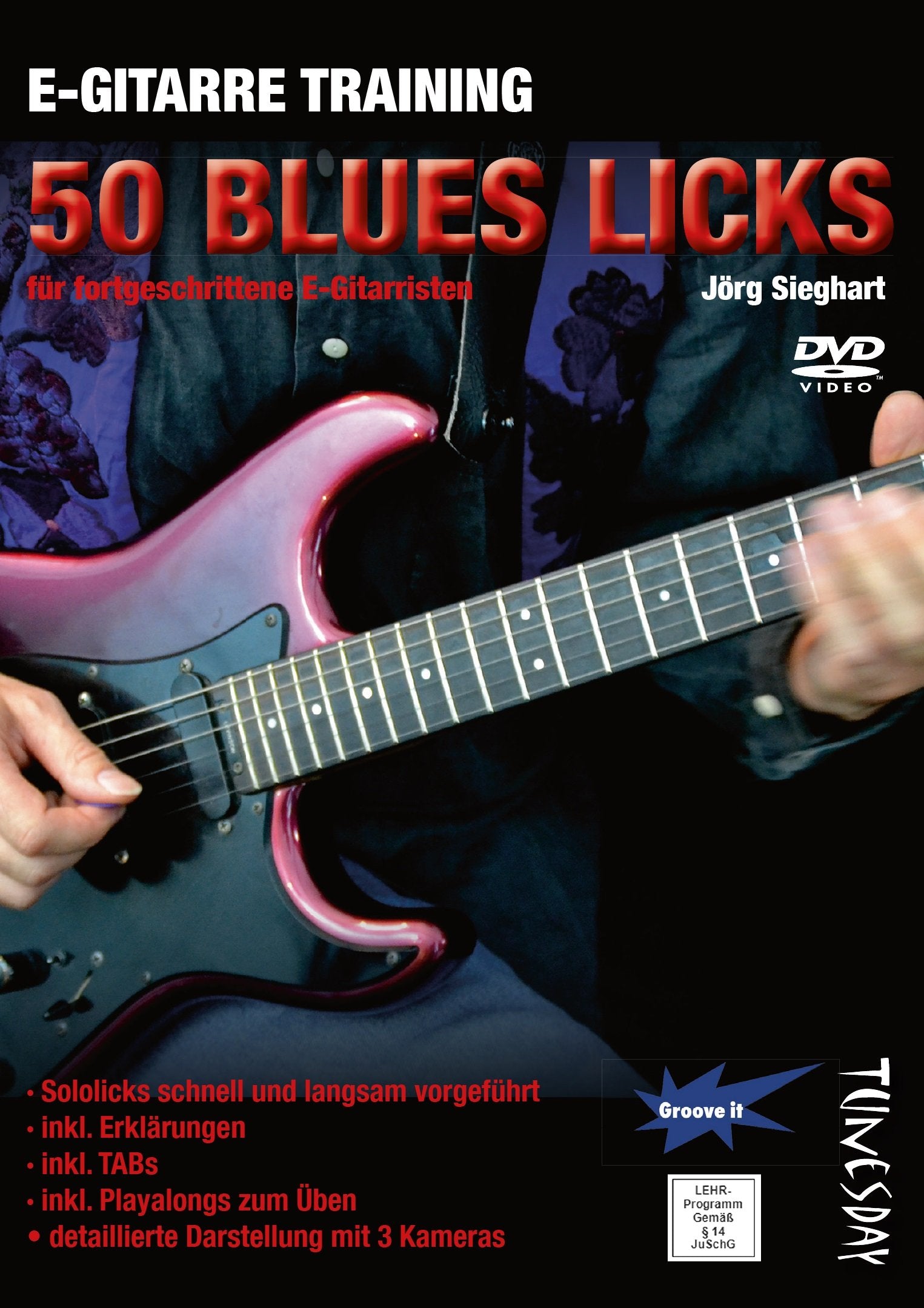 E-Gitarre Training - 50 Blues Licks (für fortgeschrittene E-Gitarristen) - inkl. TABs Films