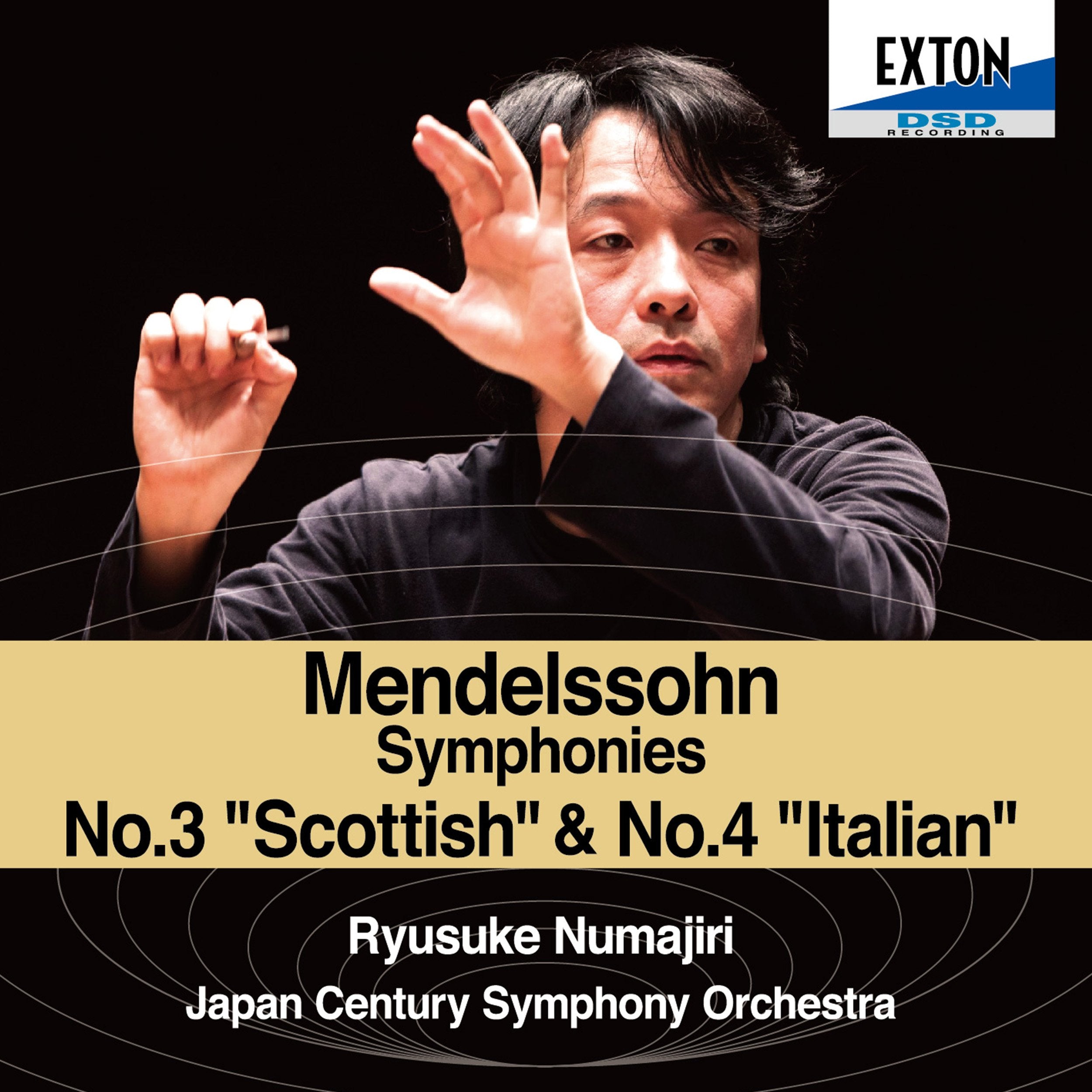 Numajiri Ryusuke / Japan Century Symphony Orchestra Mendelssohn: Symphony No.3 & 4 OVCL-524 Music