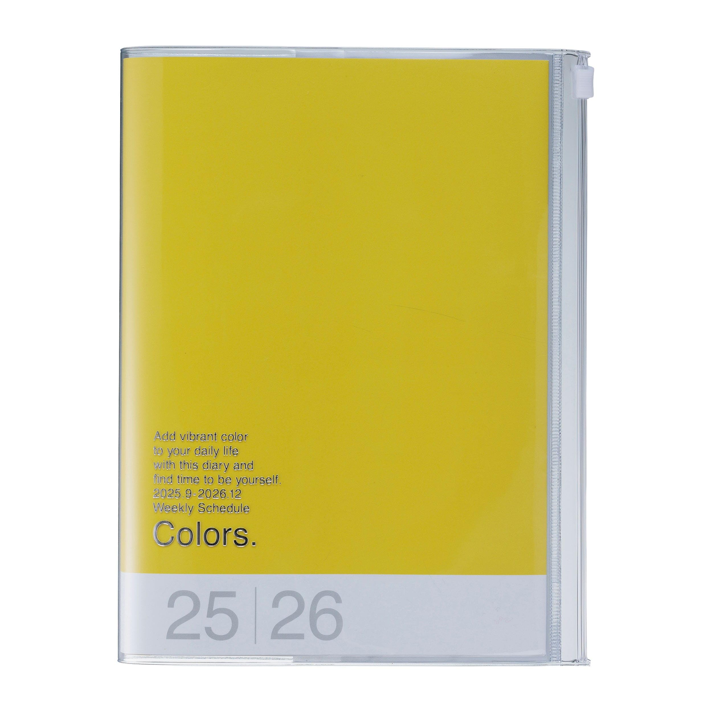 MARK'S 2025/26 Taschenkalender, A5 Colors // Yellow: Von September 2025 bis Dezember 2026 Leisure, Home & Garden