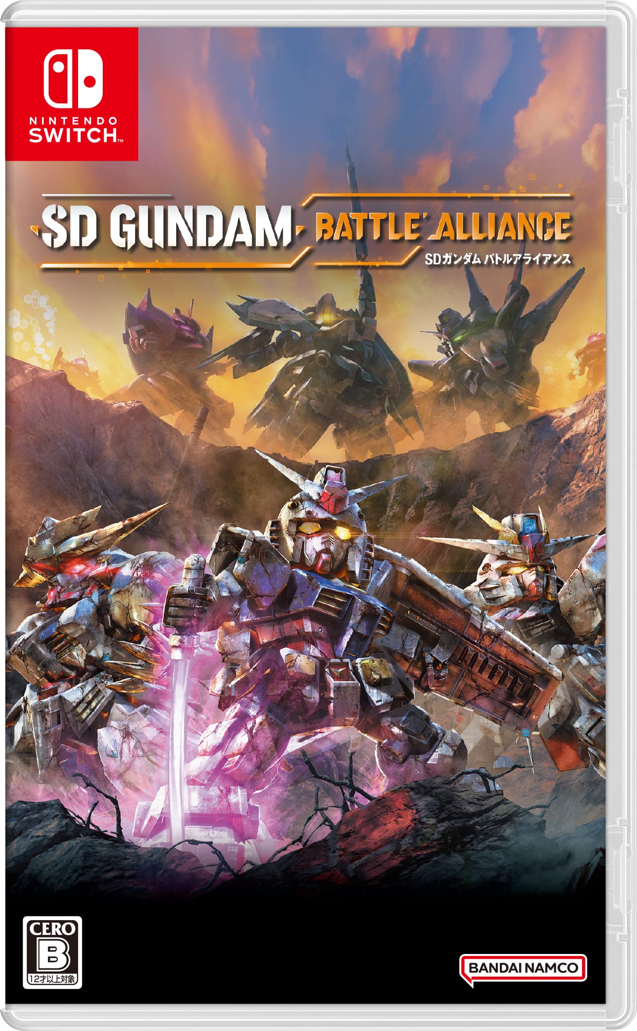 Bandai Namco SD Gundam Battle Alliance – Switch 1. „SD Gundam World Sangoku Soketsuden“-Paket 2. MS-Entwicklungsunterstützung: Start Dash-Paket & Vorab-Veröffentlichungsrecht für die Einheit „Gundam“ 3. Vorab-Veröffentlichungsrecht für die Einheit „Kni... Games