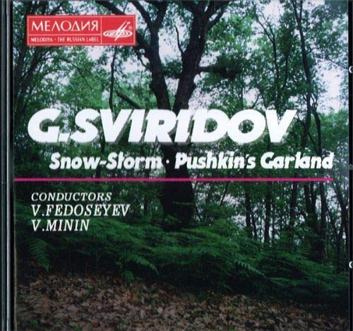 Sviridov - Snow Storm, Pushkin's Garland (UK Import) Pop