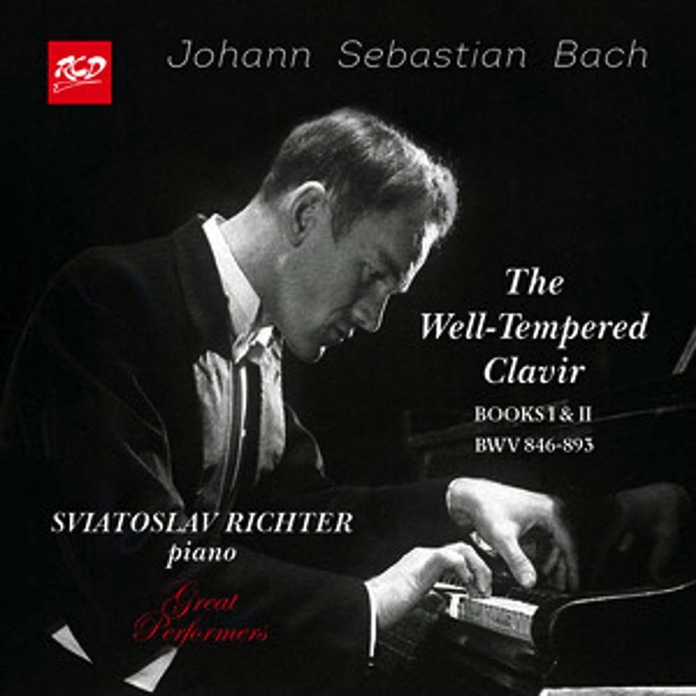 Bach : Le Clavier Bien Tempéré-Livres 1 & 2 / Sviatoslav Richter cd
