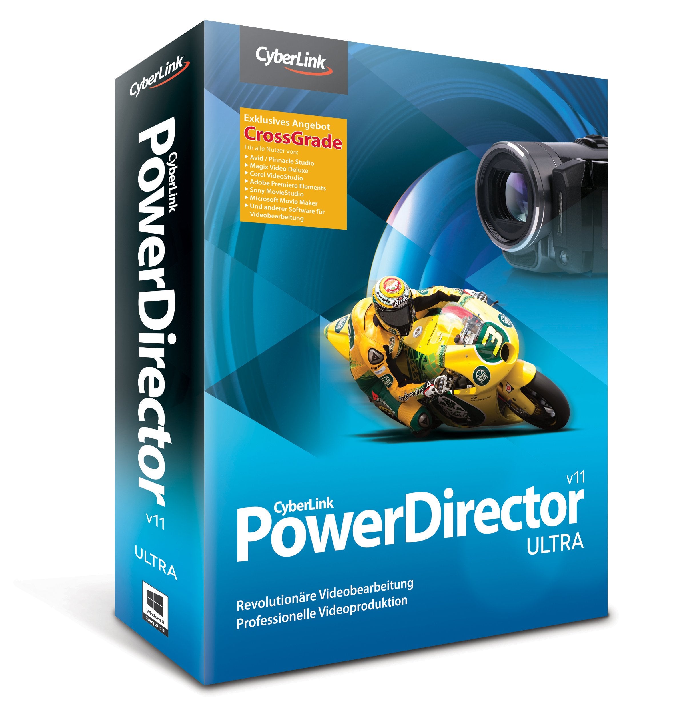 Cyberlink PowerDirector 11: Ultra Crossgrade Web & Graphic Design