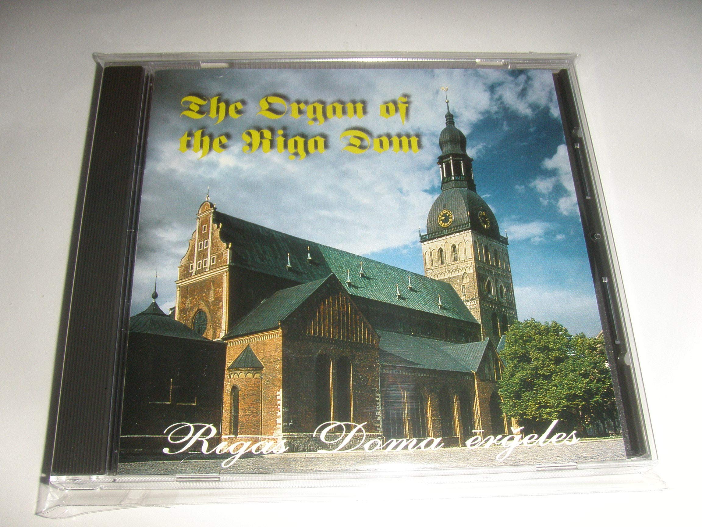1-CD VARIOUS - the ORGAN OF THE RIGA DOM - RIGA DOM ENGELES Music