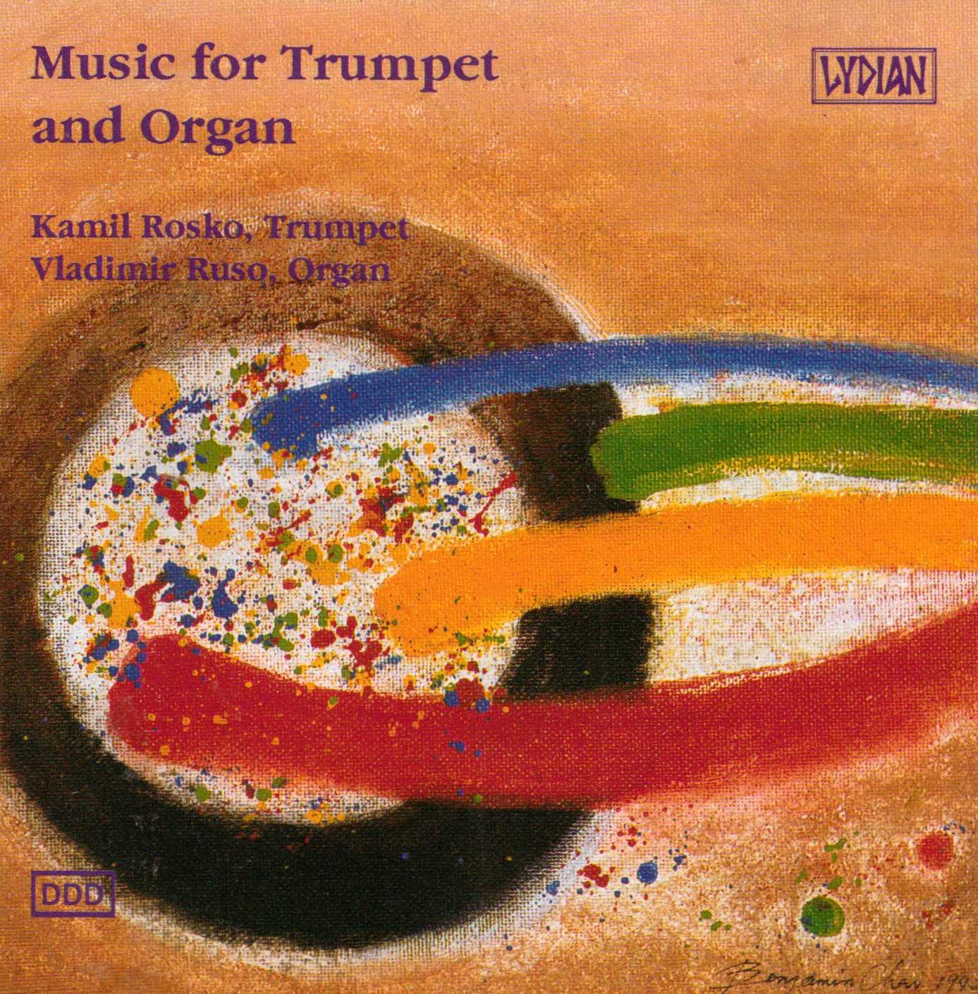 Music for Trumpet and Organ-Kamil Rosko,trumpet Vladimir Ruso,organ Music