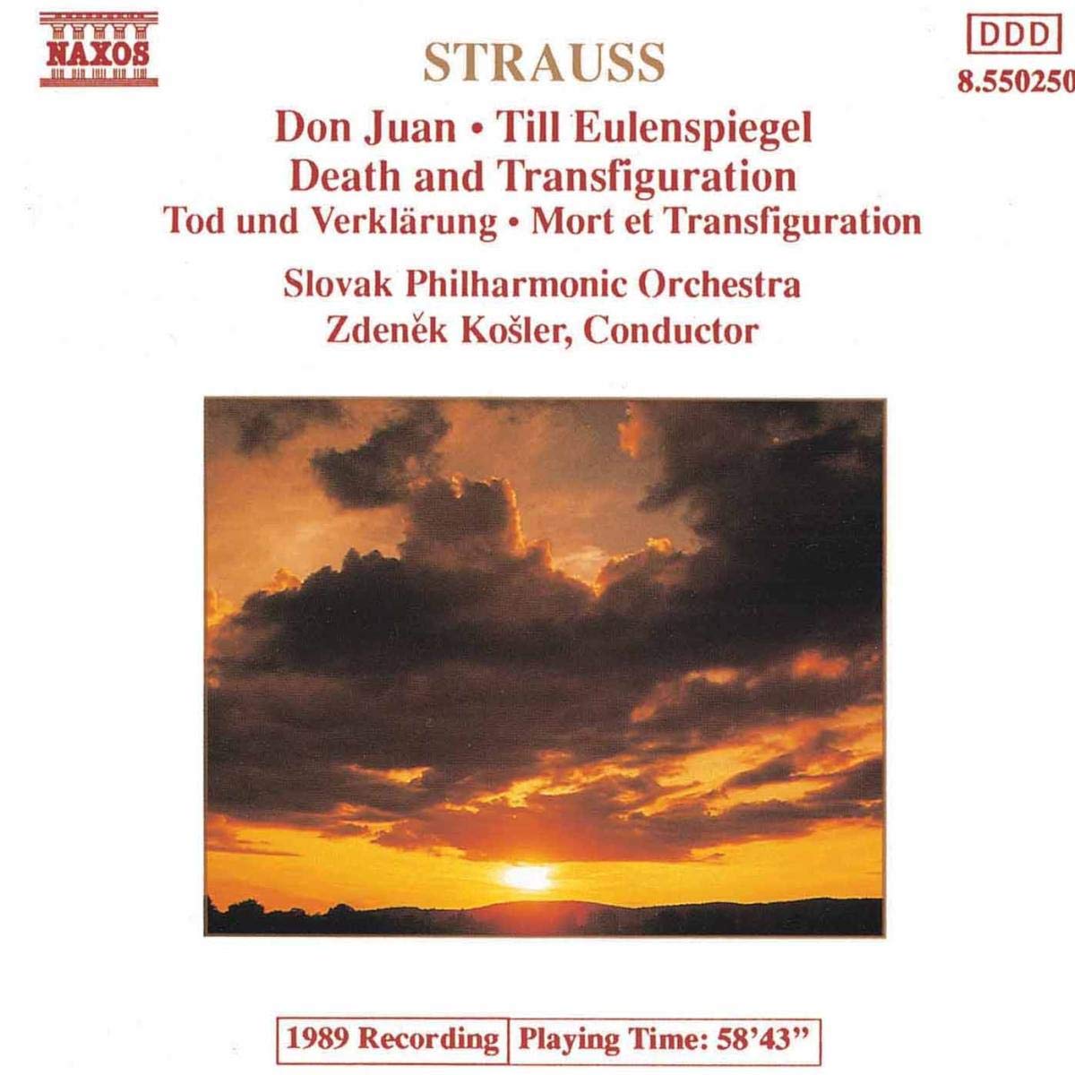 Tod Und Verklärung/+ Classical
