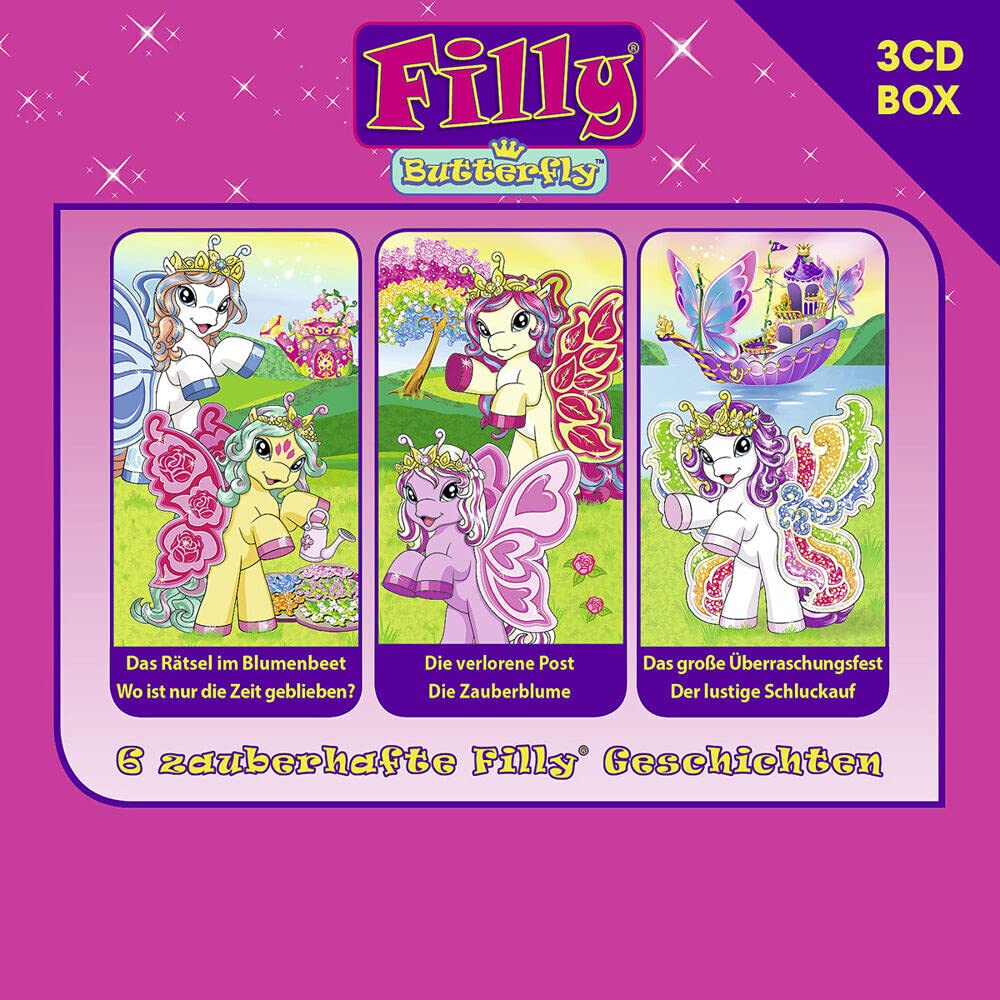 Filly 3-CD Hörspielbox Vol. 1 - Butterfly Children & Young People