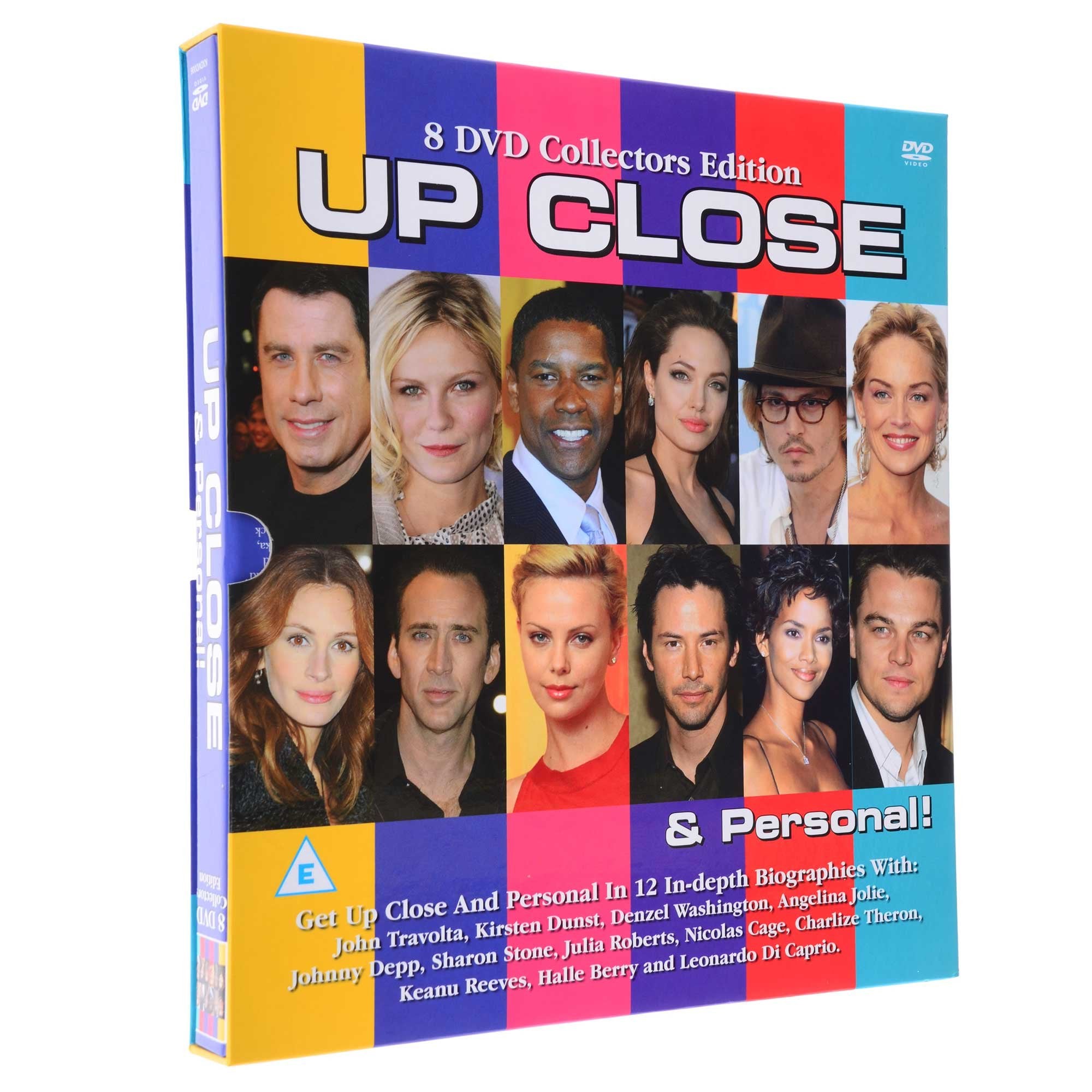 Up, Close & Personal; 8 DVD-Sammlung von 12 eingehenden Prominenten Biographien Films