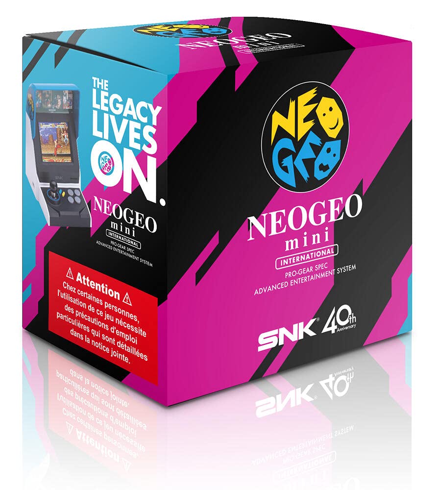 Konsole Neo Geo Mini Edition International 40 Spiele Inklusive Games