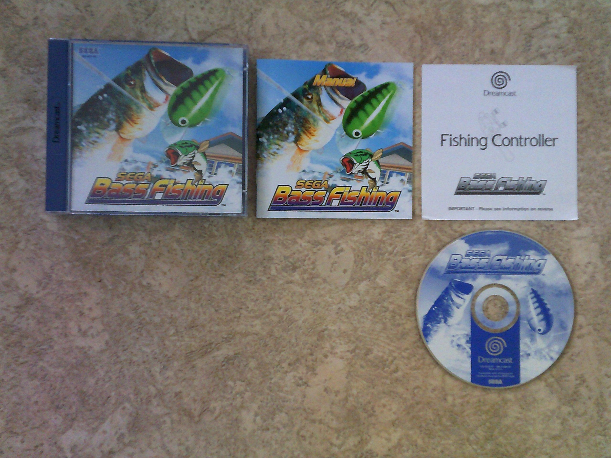 Sega Bass Fishing Older Consoles