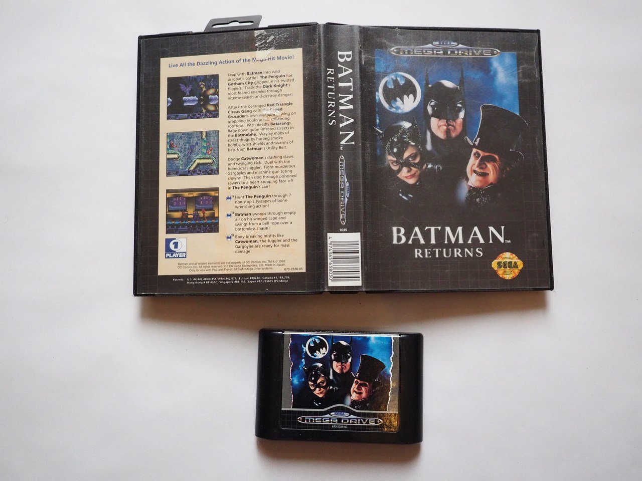 Batman Returns - Megadrive - PAL, gebraucht - sehr gut Older Consoles