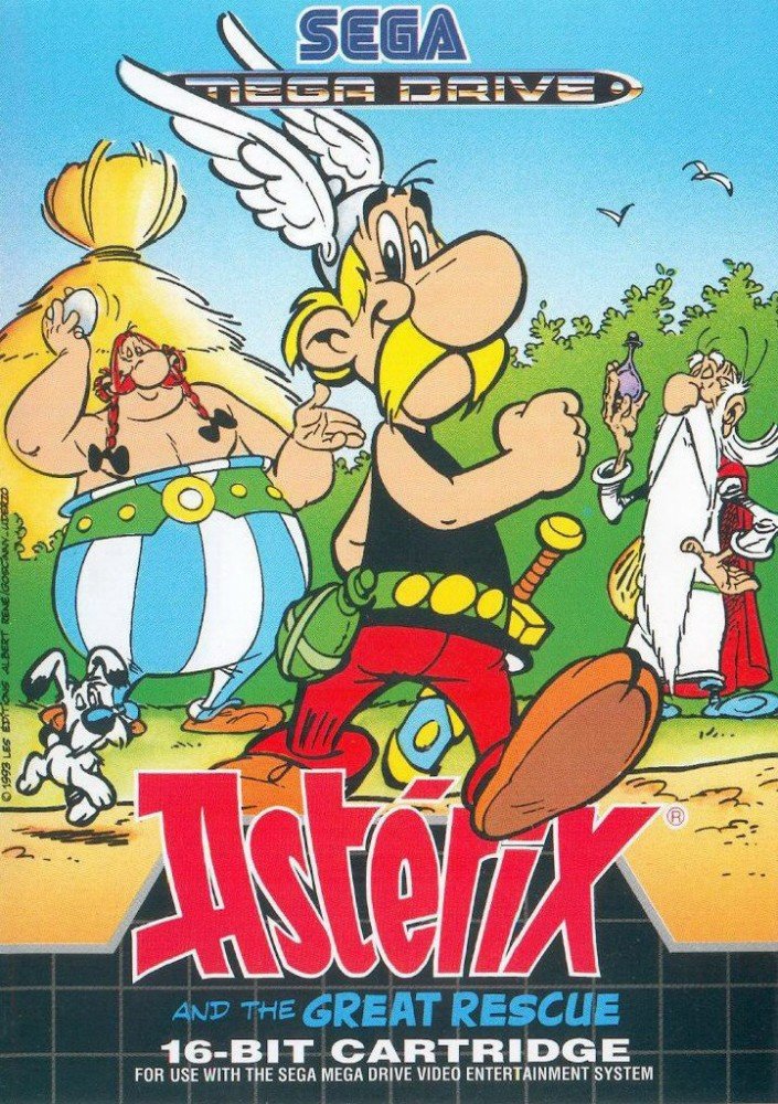 Asterix And the Great Rescue (Mega Drive) oA gebr. Older Consoles