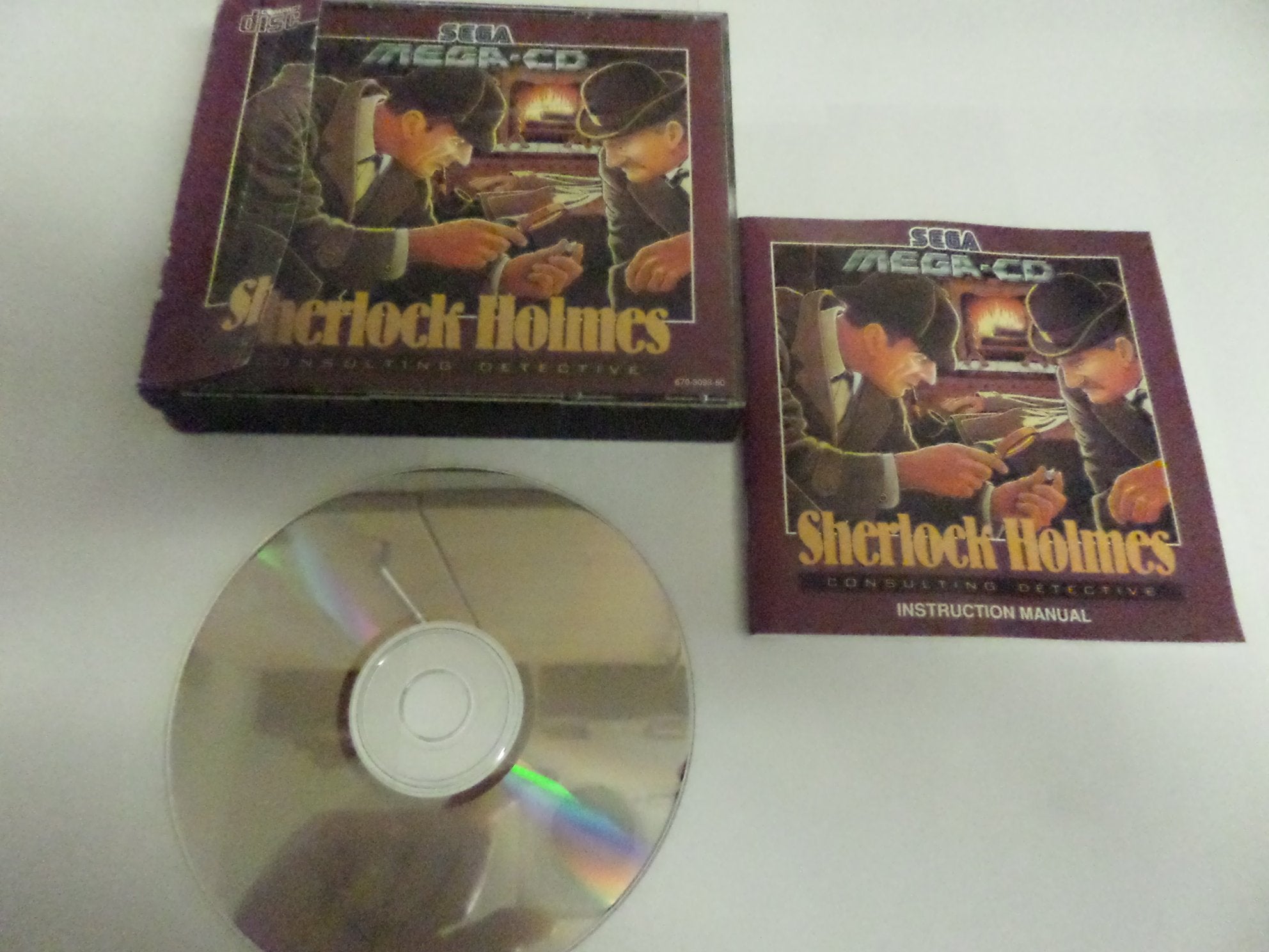 Sherlock holmes consulting detective - MegaCD - PAL Older Consoles