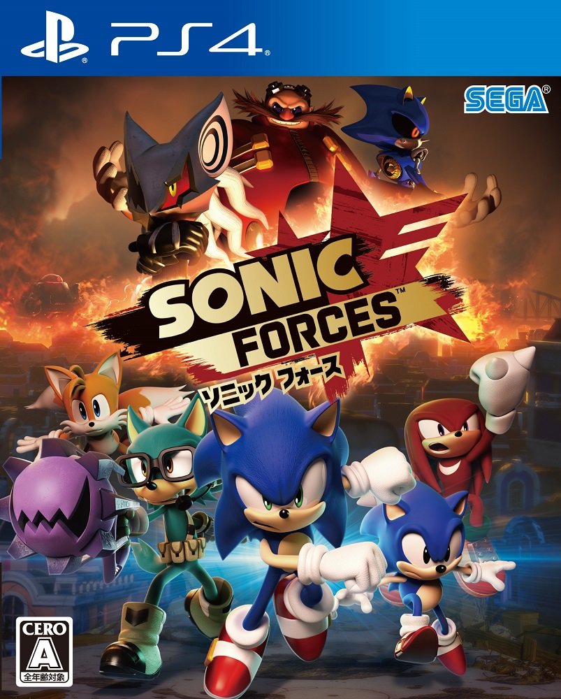 Sega Sonic Forces SONY PS4 PLAYSTATION 4 JAPANESE Version game