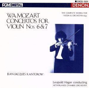 W. A. Mozart Concertos for Violin Nos. 6 & 7 (US Import) Classical