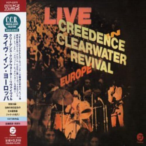 Live in Europe cd