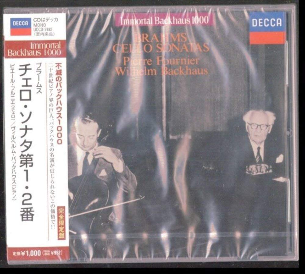 Product Image: Brahms:Cello Sonatas 1/2