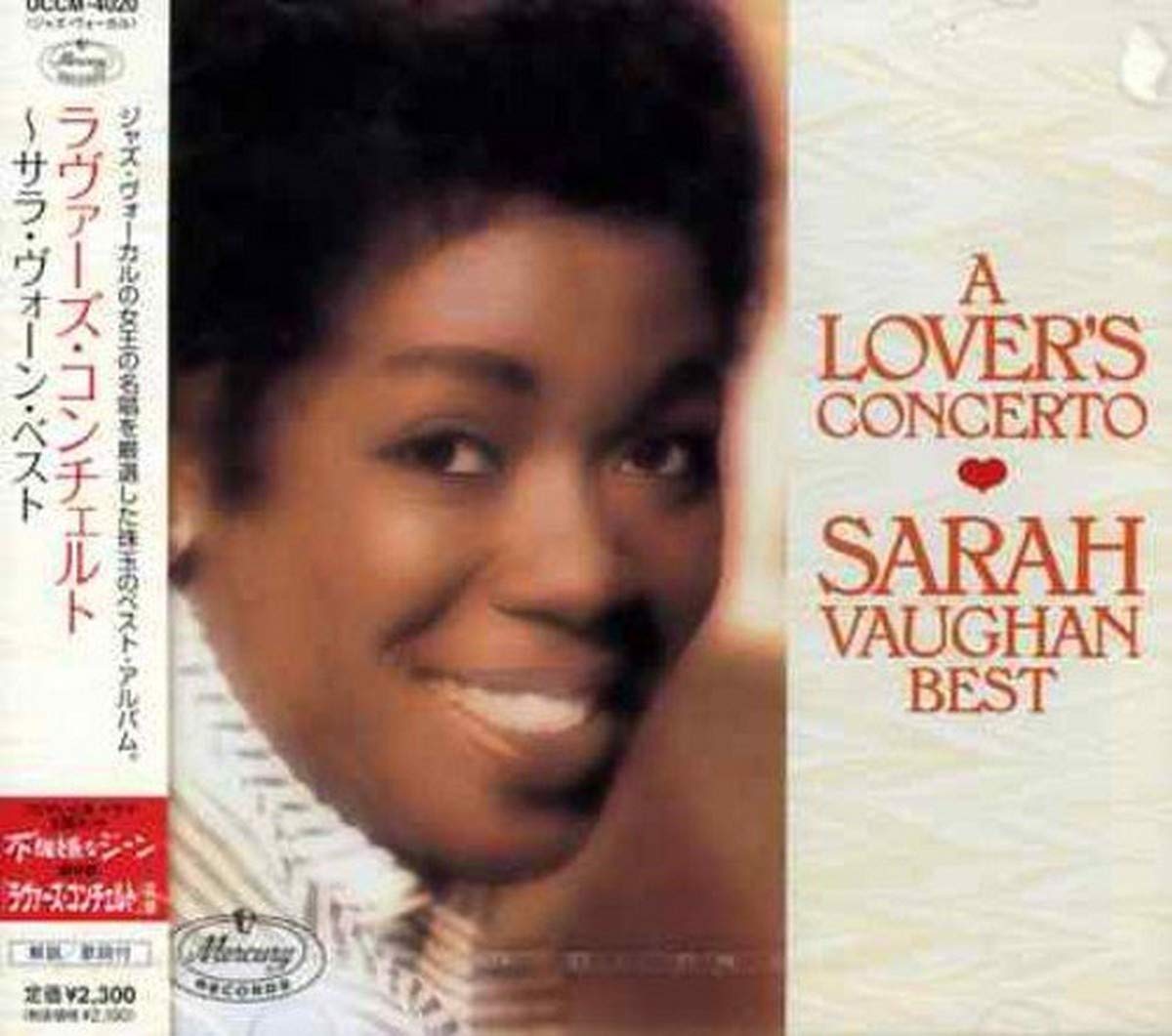 Lover's Concerto-Best of Sarah Vaughan cd