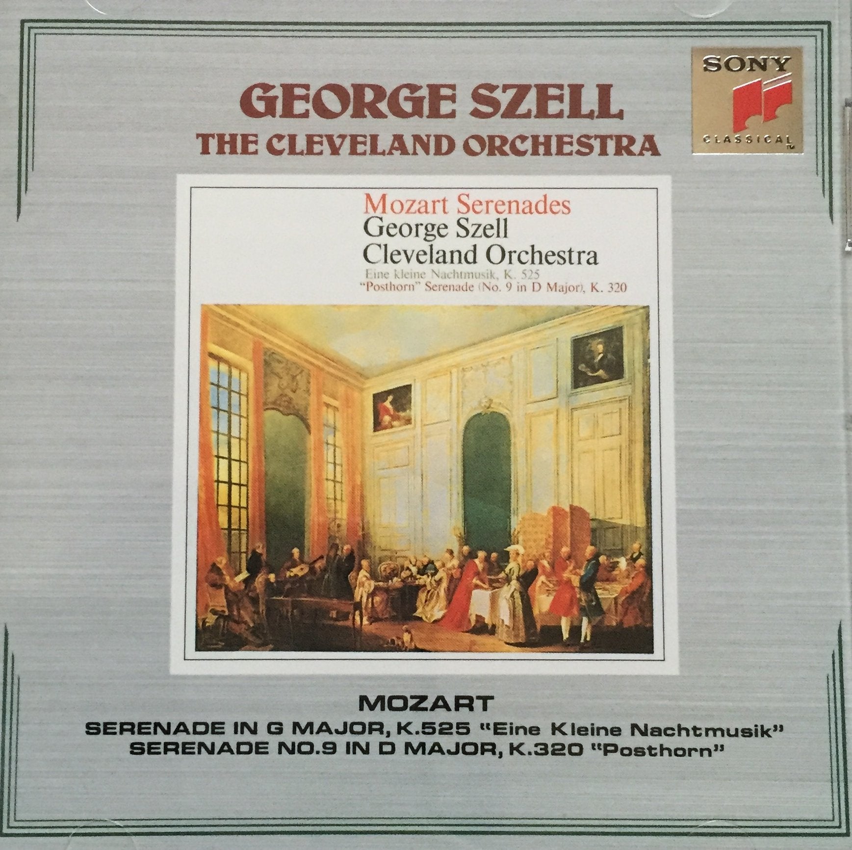 Mozart: Eine Kleine Nachtmusic, K. 252 (1968) / Posthorn Serenade, No. 9 in D Major, K. 320 (1969) (Japanese Import) cd