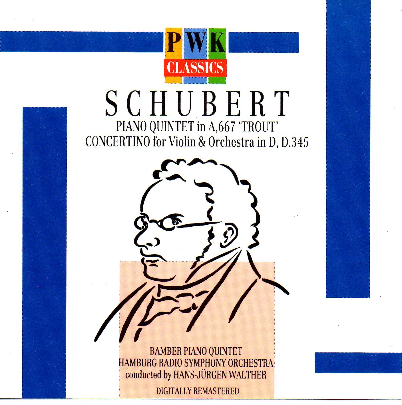 Shubert: PIANO QUINTET in A, Op.667 'TROUT / CONCERTO for Violin & Orchestra in Op.345 Music