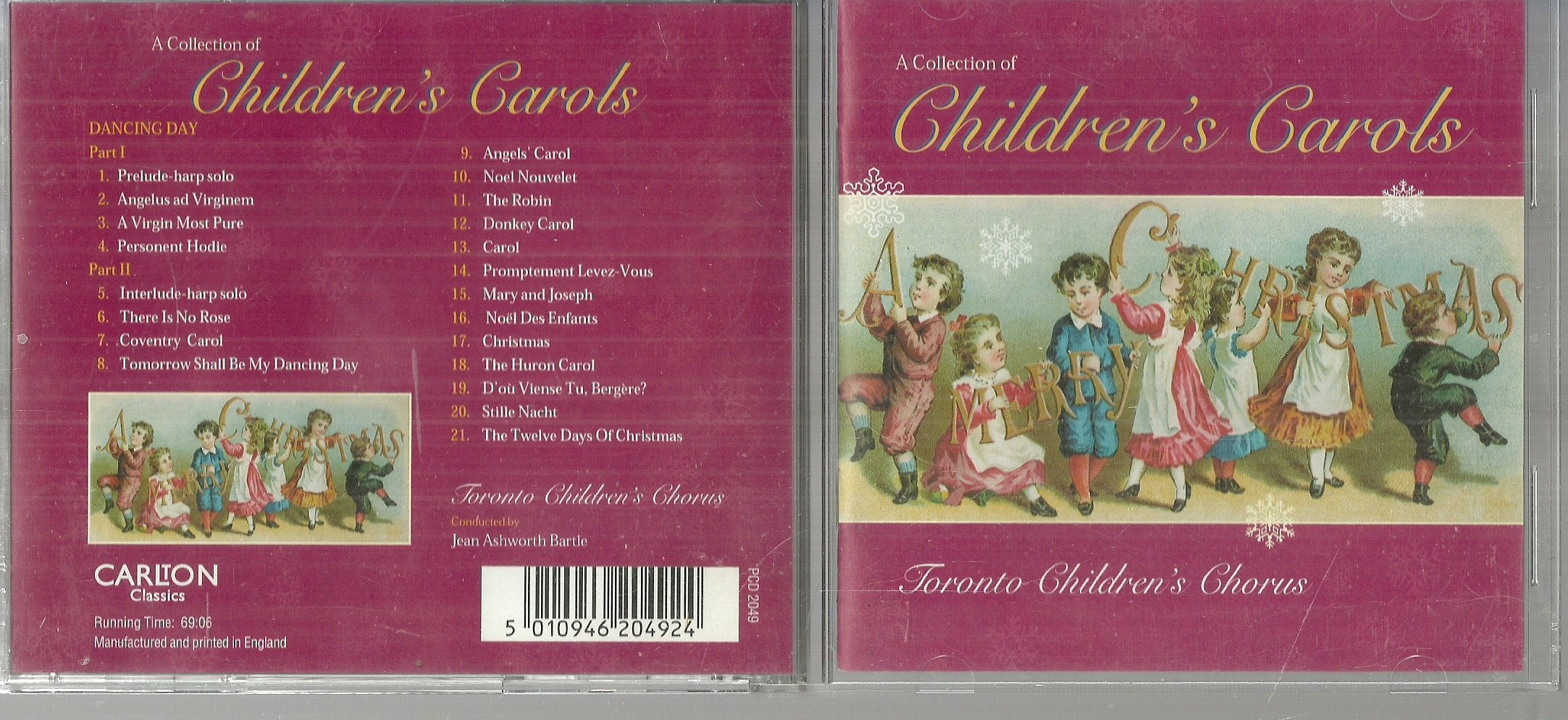 Christmas Carols cd
