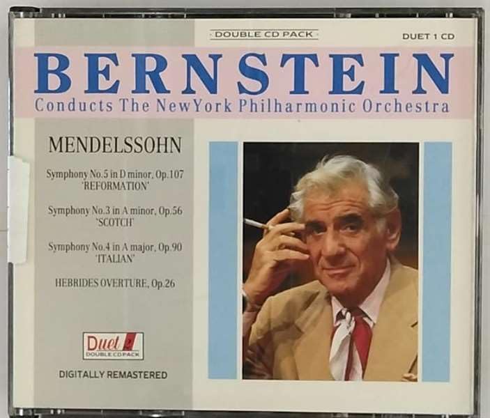 Bernstein conducts npo Mendelssohn Sinf 3-5 Music
