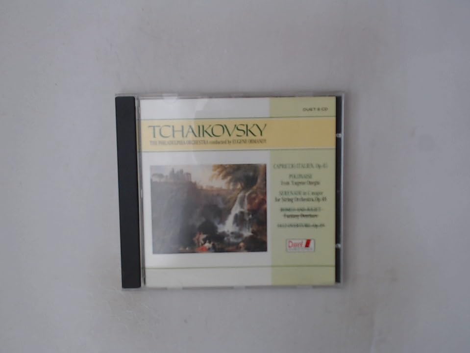 Tchaikovsky-Capriccio Italien,Polonaise,Serenade in C Major,Romeo & Juliet,1812 Overture..Eugene Ormandy..Philadelphia Orchestra Music