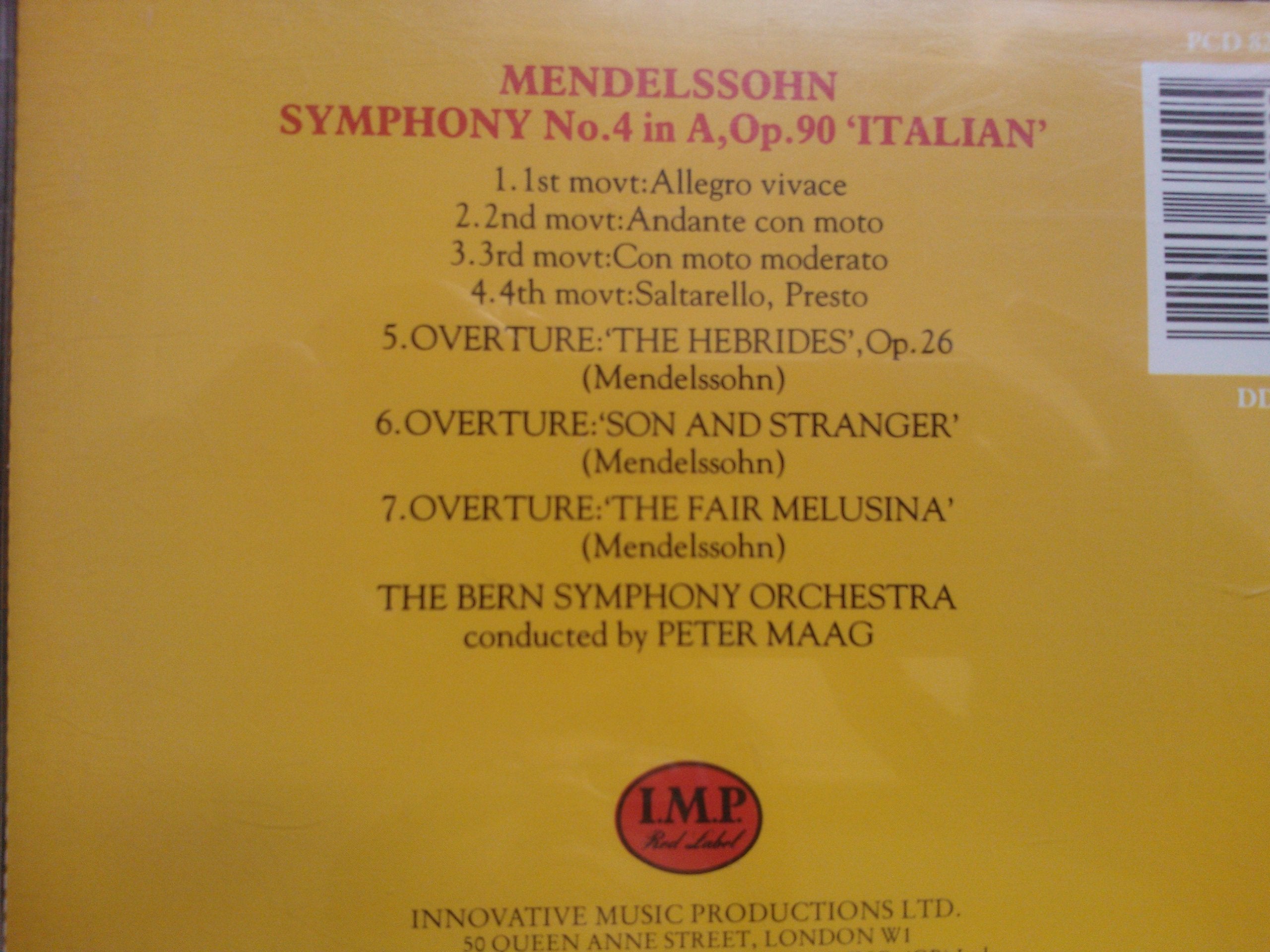 Mendelssohn - Symphony No. 4 I Classical