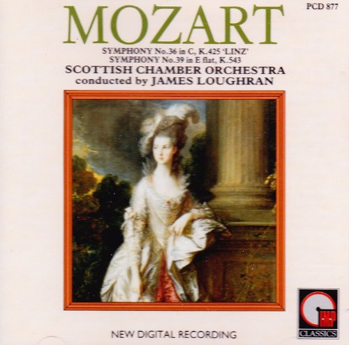 Mozart - Symphony No 36 in C., Symphony No 39 in E flat Music
