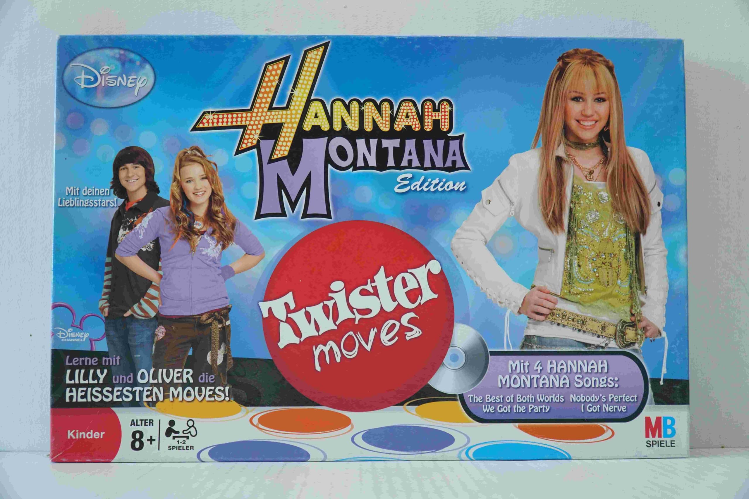 Hasbro Twister Moves Hannah Montana inkl. 2 CDs cd