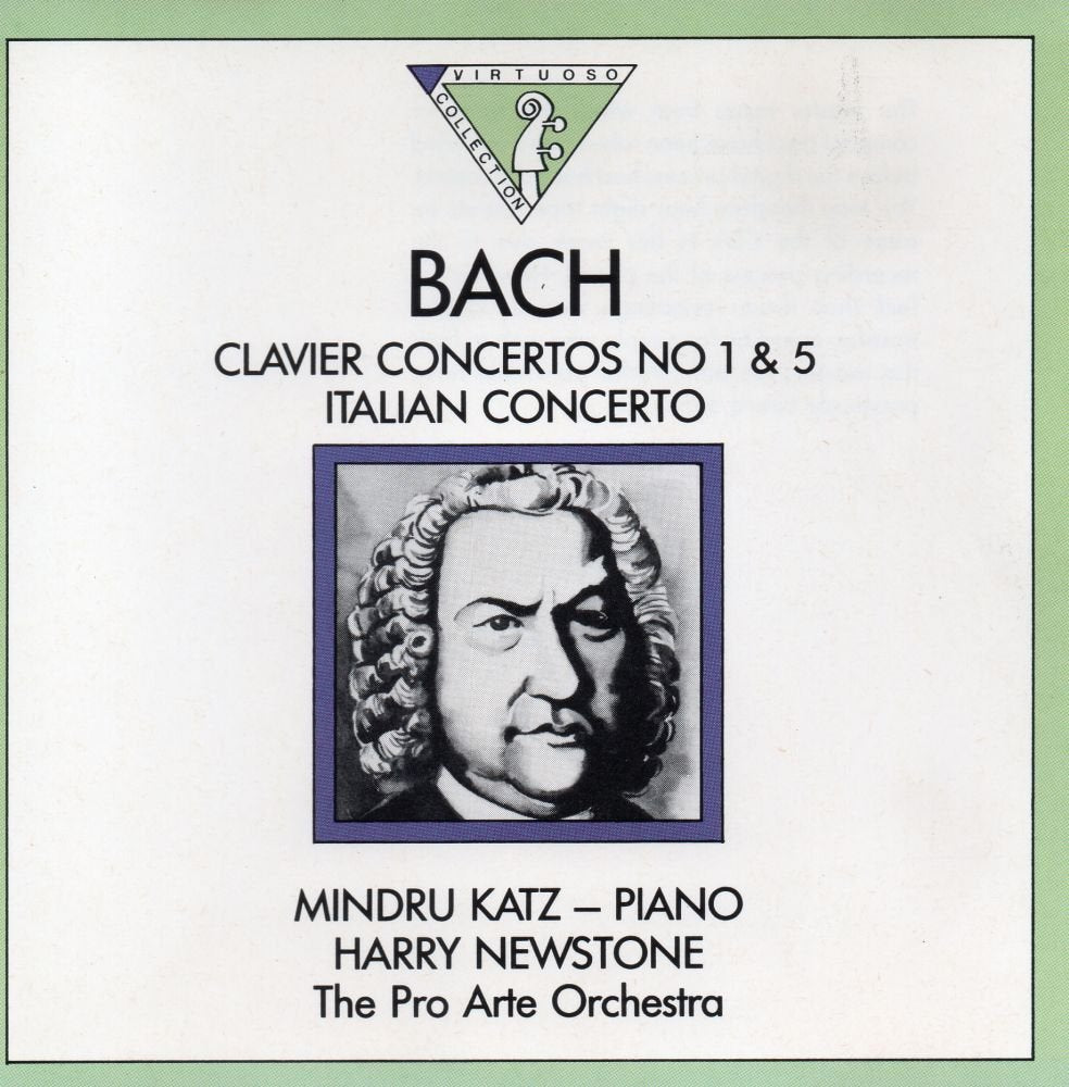 Bach: Clavier Concertos No. 1 & 5, Italian Concerto cd