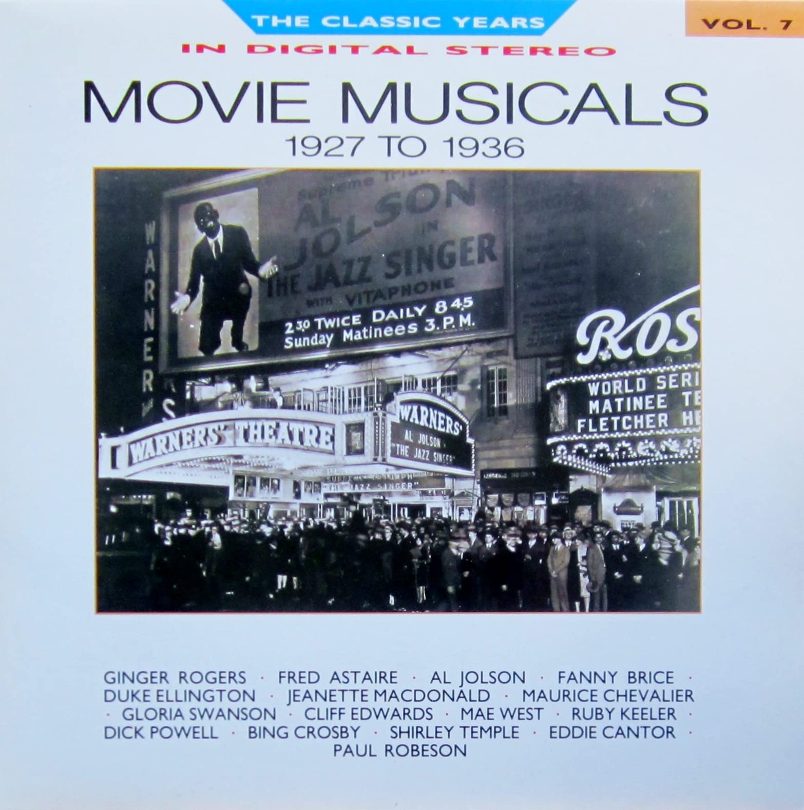 Movie Musicals (1927-1936) Jazz