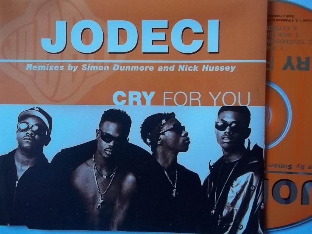 Cry for you (UK, 4 versions, 1993/94, incl. remixes by Simon Dunmore and Nick Hussey) Funk, R&B & Soul